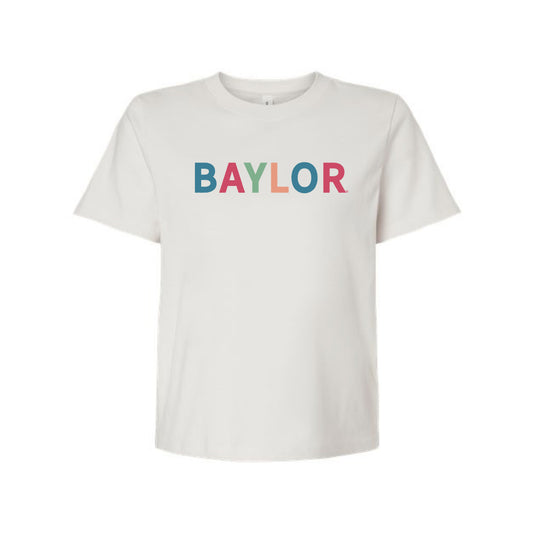 The Baylor Multi | Vintage White Tee