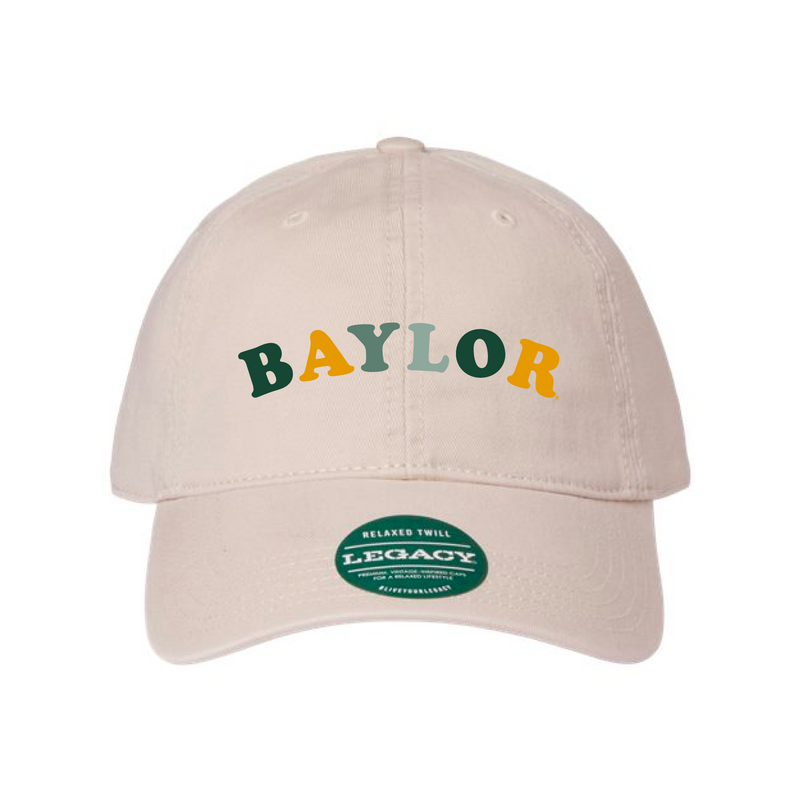 The Baylor Rainbow Arch Embroidered | Stone Legacy Dad Hat
