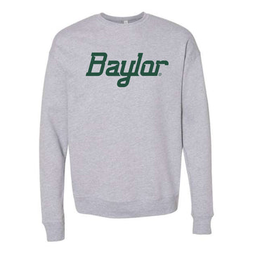 The Baylor Script Logo | Athletic Heather Sweatshirt