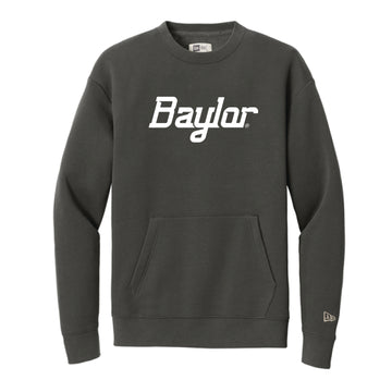 The Baylor Script Logo | Graphite Pocket Crew
