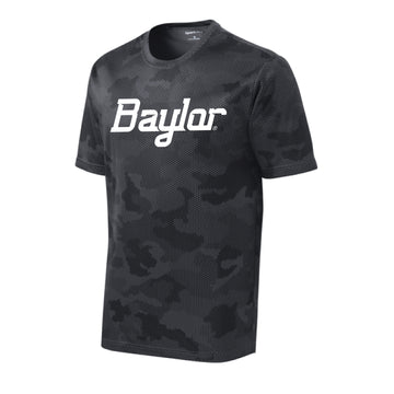 The Baylor Script Logo | Youth Iron Grey Tee