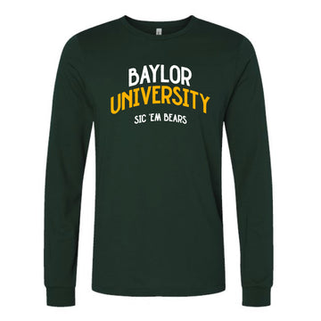 The Sic 'Em Bears Arch | Forest Long Sleeve