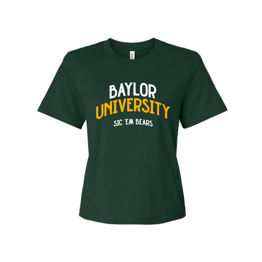 The Sic 'Em Bears Arch | Forest Tee