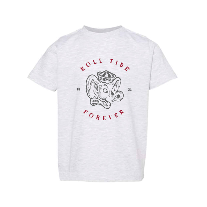 The Beanie Elephant Forever | Toddler Ash Tee