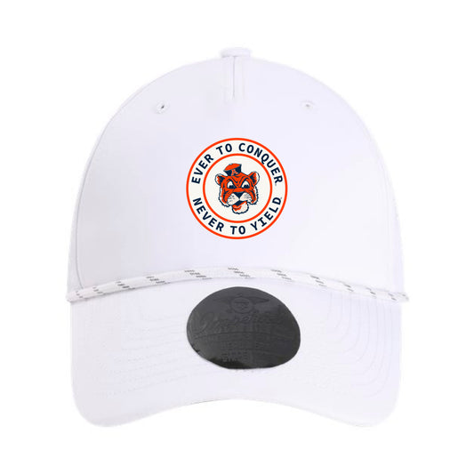 The Beanie Patch Hat | Embroidered White Cap