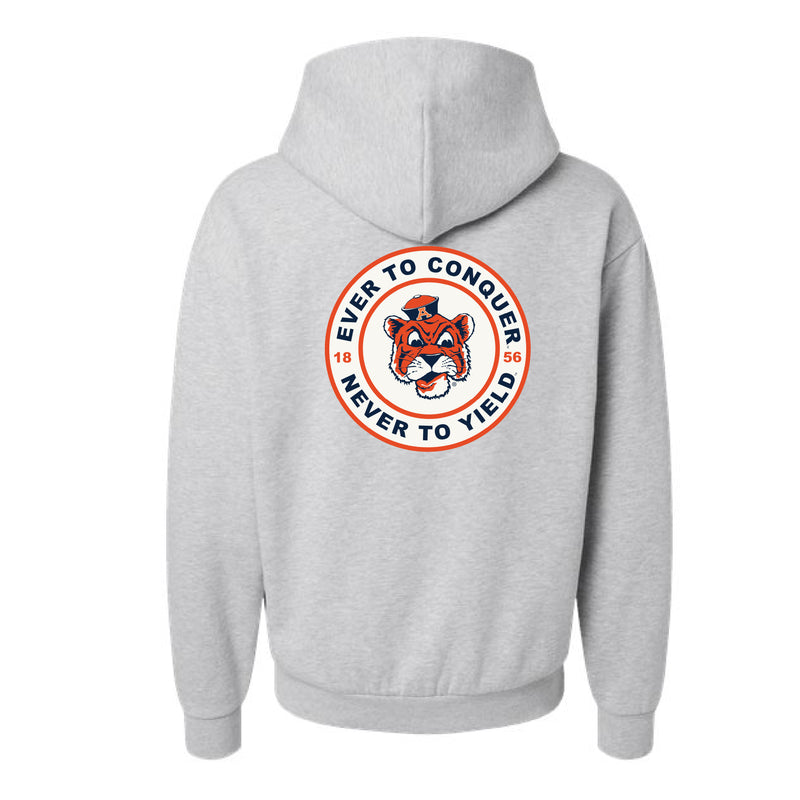 The Beanie Patch | Grey Heather Hooded Sweatshirt