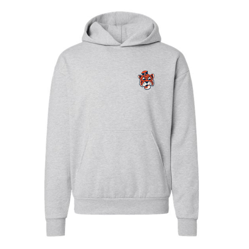 The Beanie Patch | Grey Heather Hooded Sweatshirt