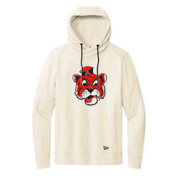 The Beanie Tiger | Soft Beige Pullover Hoodie