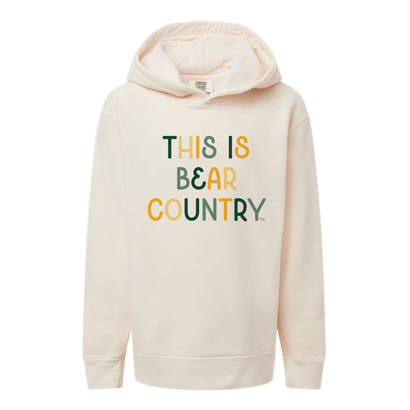 The Bear Country Multi | Youth Ivory Hoodie