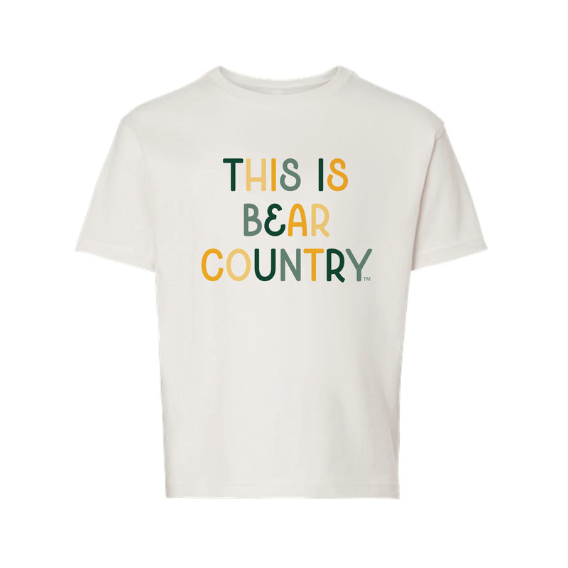 The Bear Country Multi | Youth Vintage White Tee
