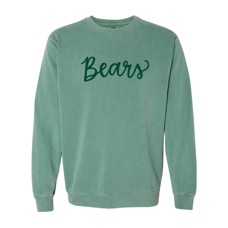 The Bears Script | Light Green Sweatshirt