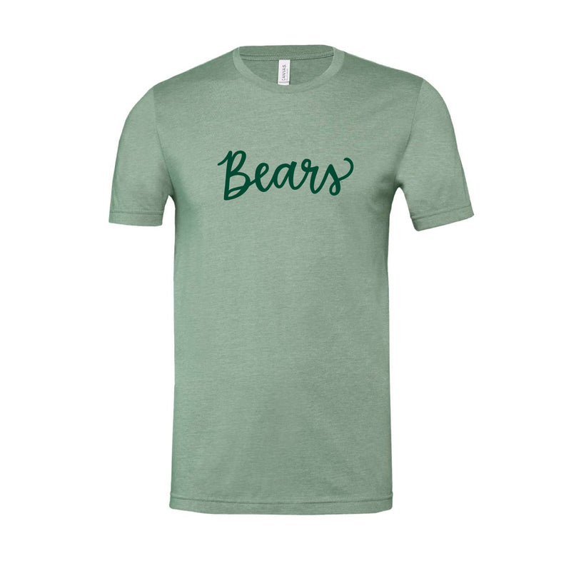 The Bears Script | Heather Sage Tee