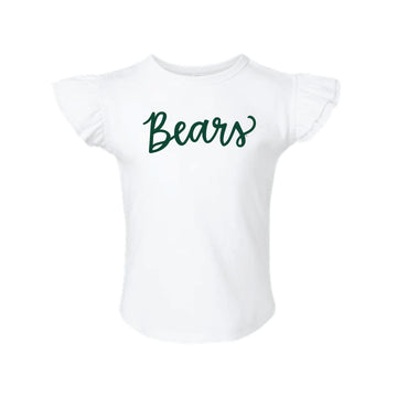 The Bears Script | Toddler White Tee