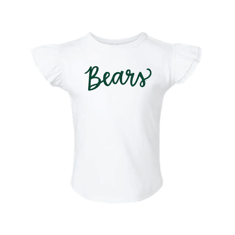 The Bears Script | Toddler White Tee