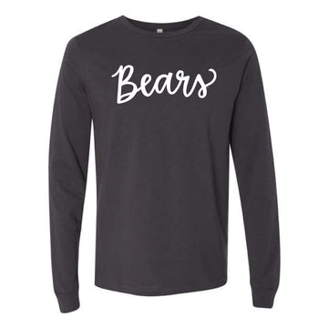 The Bears Script | Dark Grey Long Sleeve