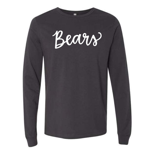 The Bears Script | Dark Grey Long Sleeve