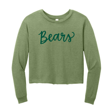 The Bears Script | Military Frost Green Long Sleeve