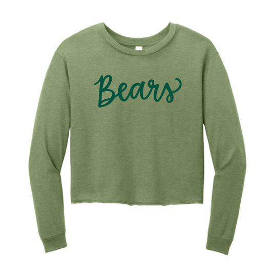 The Bears Script | Military Frost Green Long Sleeve