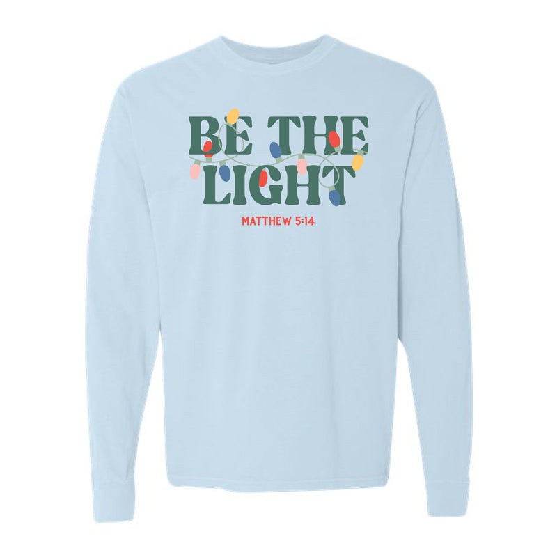 The Be The Light | Chambray Long Sleeve Tee