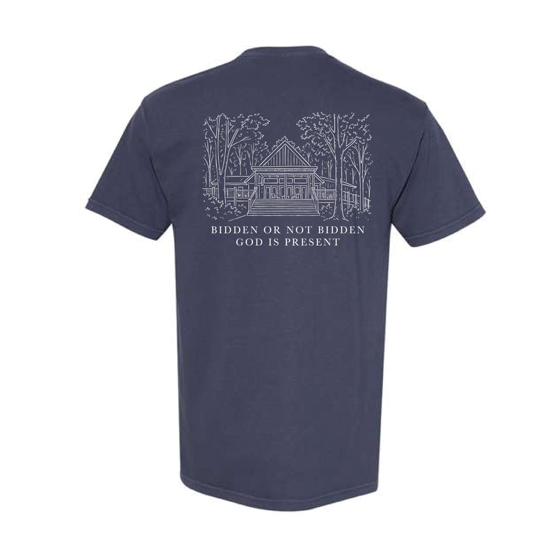 The Bidden or Not Bidden | Adult Navy Tee