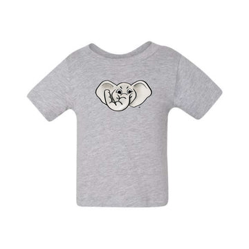 The Big Al Head | Baby Athletic Heather Tee