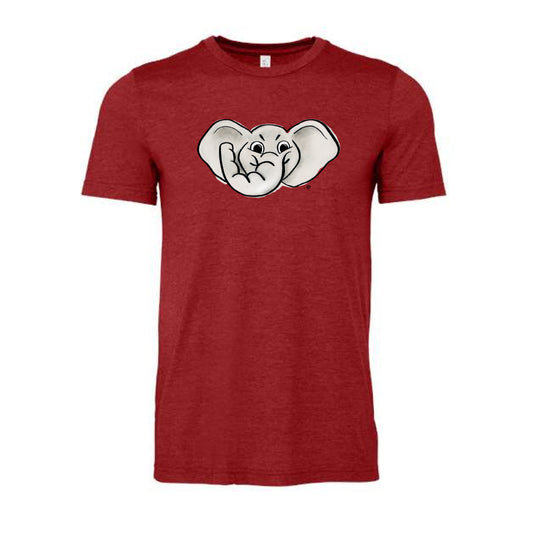 The Big Al Head | Heather Canvas Red Tee