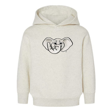 The Big Al Head | Toddler Natural Heather Hoodie
