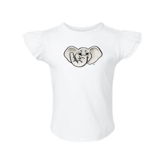 The Big Al Head| Toddler White Tee