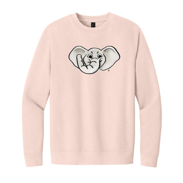 The Big Al Head | Rosewater Pink Sweatshirt
