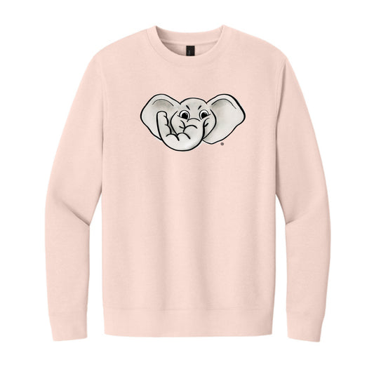 The Big Al Head | Rosewater Pink Sweatshirt