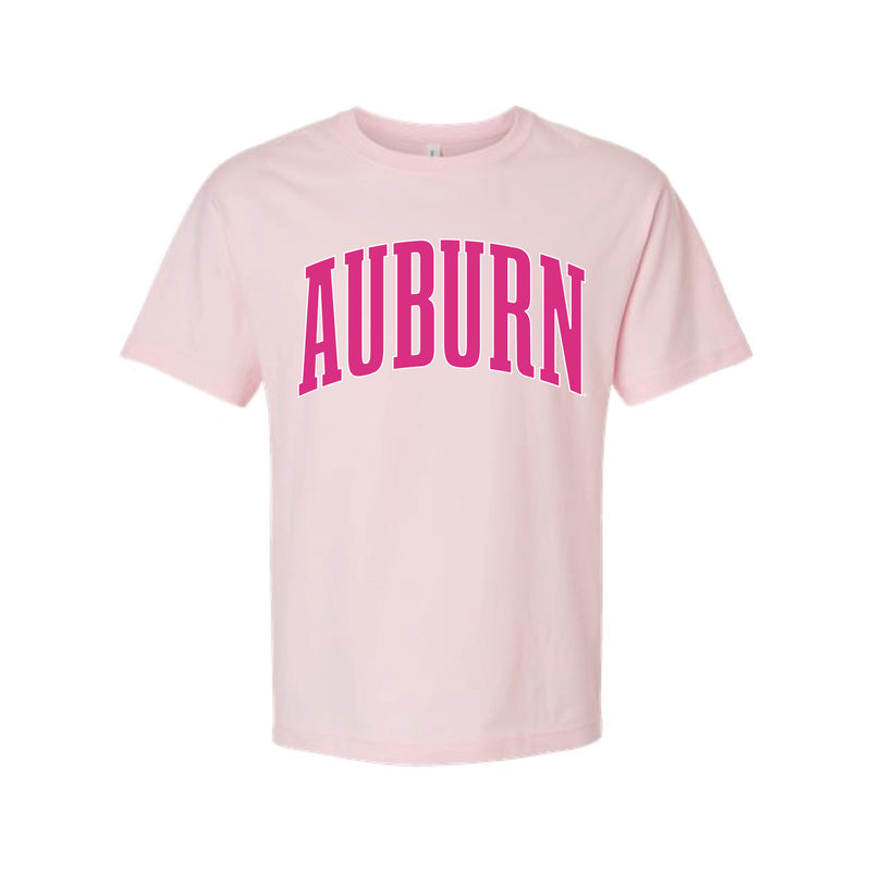 The Big Auburn Arch | Soft Pink Tee