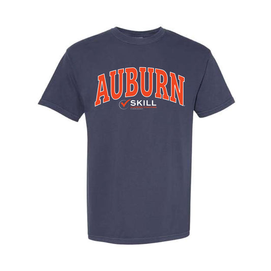 The Big Auburn Skill Arch | Adult Navy Tee