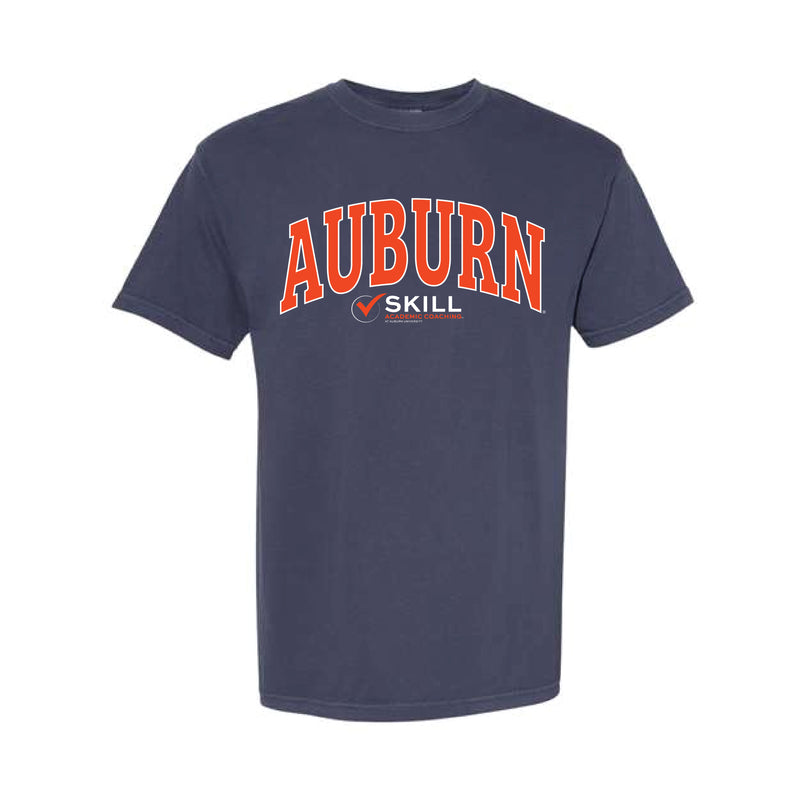 The Big Auburn Skill Arch | Adult Navy Tee