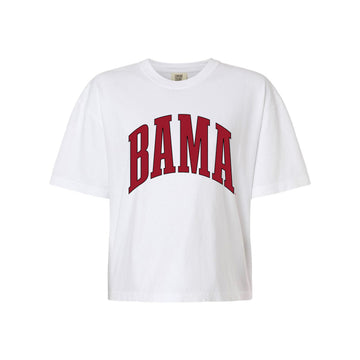 The Big Bama Arch | White Boxy Tee