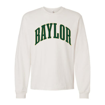 The Big Baylor Arch | Vintage White Long Sleeve