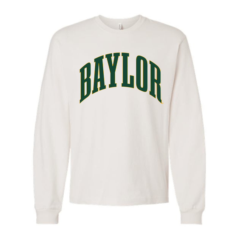 The Big Baylor Arch | Vintage White Long Sleeve