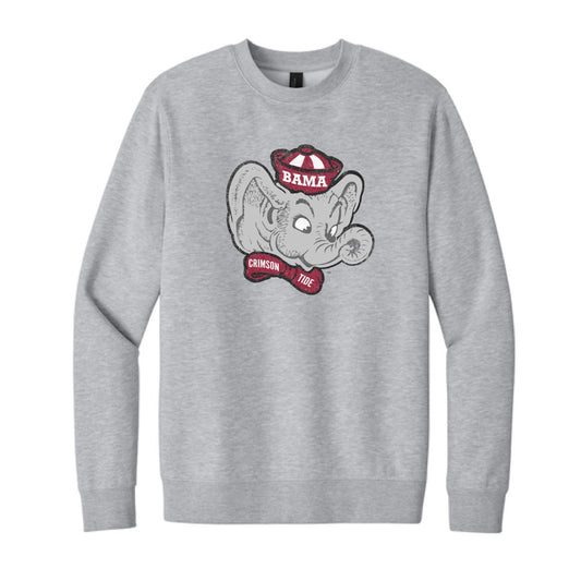 The Big Beanie Elephant | Light Grey Heather Sweatshirt