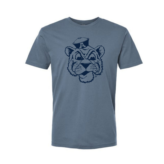 The Big Beanie Tiger Outline | Blue Jean Tee