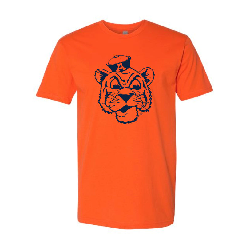 The Big Beanie Tiger Outline | Classic Orange Tee