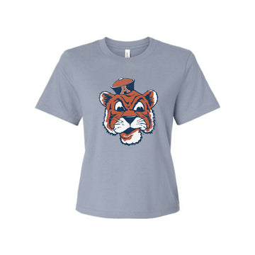 The Big Beanie Tiger | Vintage Denim Tee