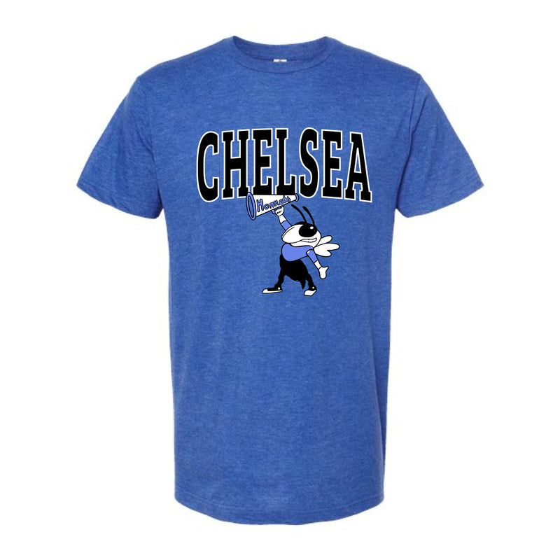 The Big Chelsea Hornet | Heather Royal Oversized Tee