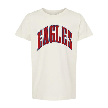 The Big Eagles Arch | Youth Vintage White Tee
