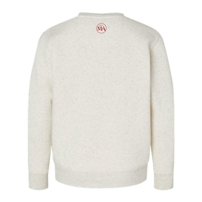 The Big Eagles Arch | Youth Natural Crewneck Sweatshirt