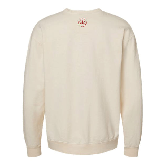 The Big Eagles Arch | Adult Parchment Crewneck Sweatshirt