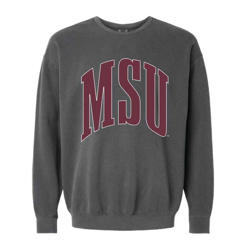 The Big MSU Arch | Pepper Sweatshirt