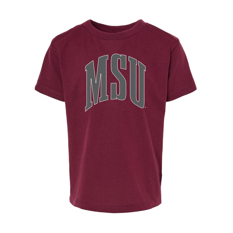 The Big MSU Arch | Toddler Maroon Tee