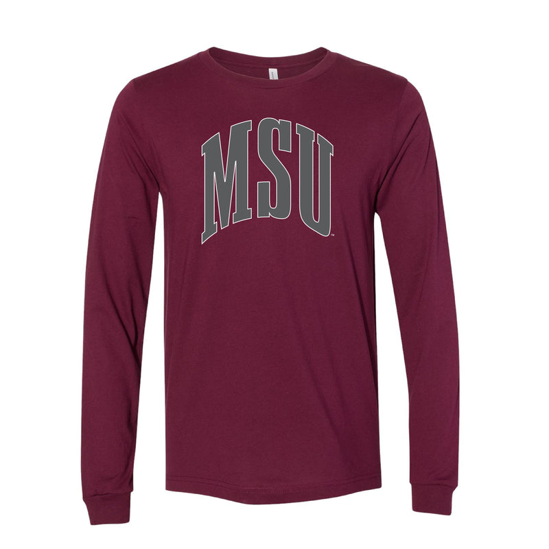 The Big MSU Arch | Maroon Long Sleeve