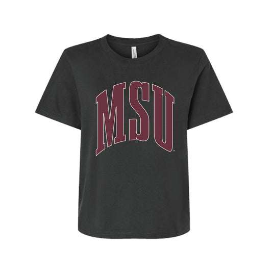 The Big MSU Arch | Dark Grey Tee