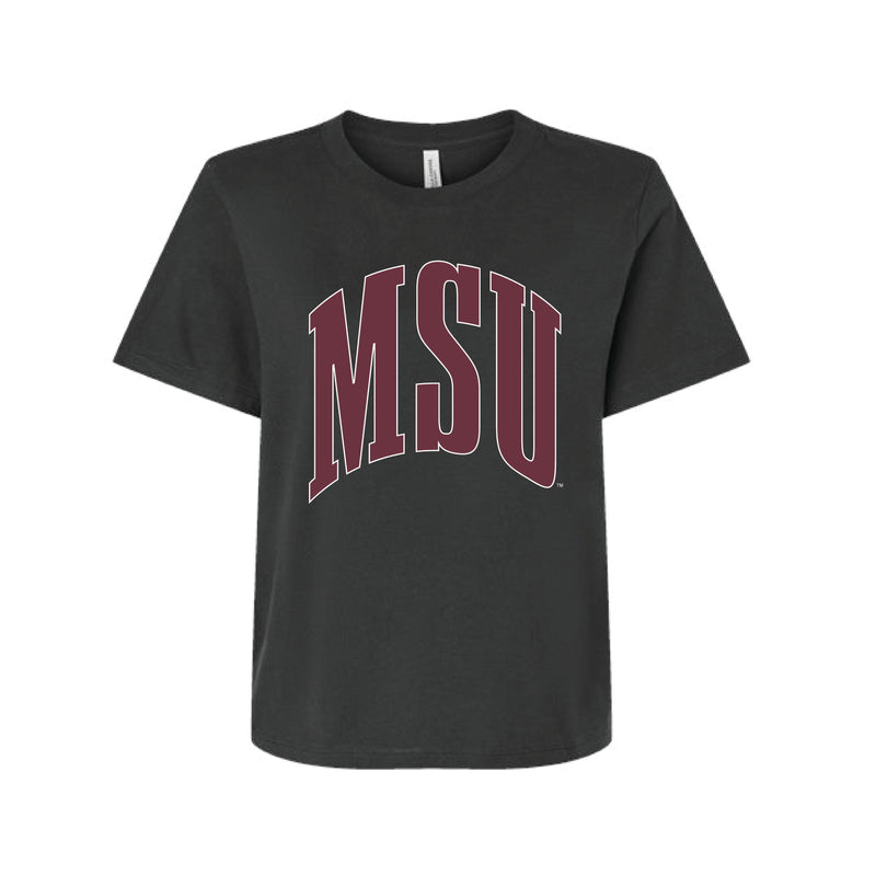 The Big MSU Arch | Dark Grey Tee