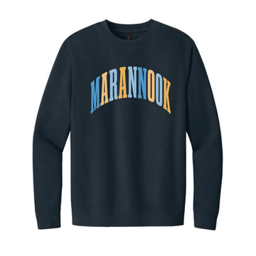 The Big Marannook Arch | New Navy Crewneck Sweatshirt